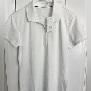 Tory Burch white polo - NWT
